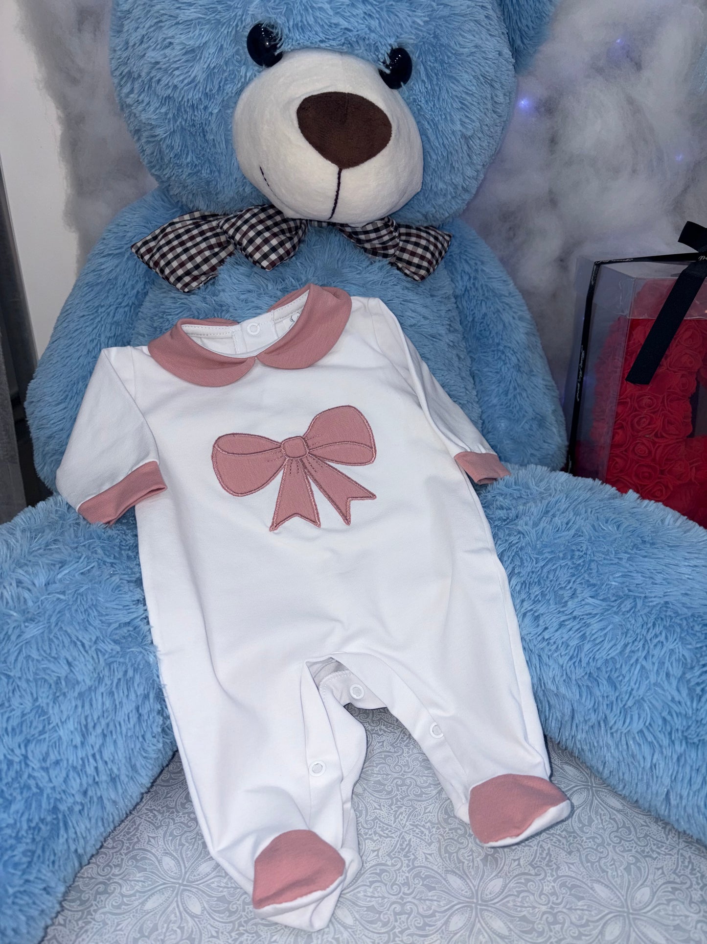 Tutina Fiocco Lampone